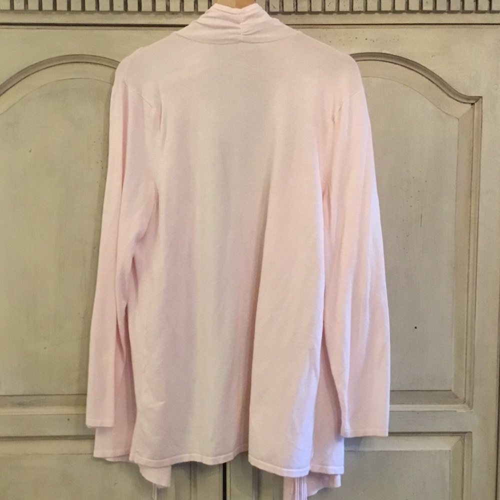 Chico’s Elegant Pink Women's Sweater Size M - Picture 2 of 5